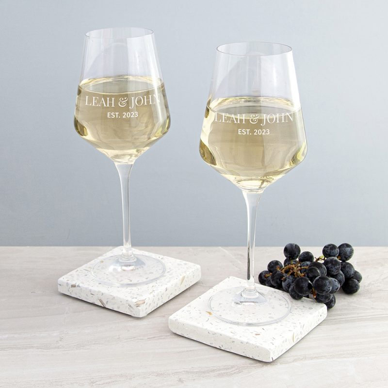 Personalised Special Date Wine Glass