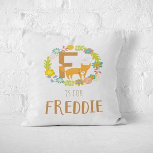 Personalised Animal Alphabet Cushion Cover
