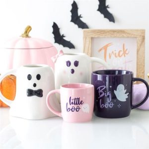 Big Boo and Little Boo Family Mug Set