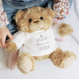Personalised 'Born In' Cuddly Teddy Bear
