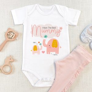 Personalised The Best Mummy Babygrow