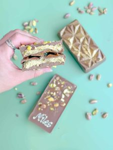 Personalised Viral Pistachio Chocolate Bar