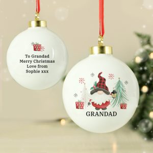 Personalised Gonk Christmas Tree Bauble