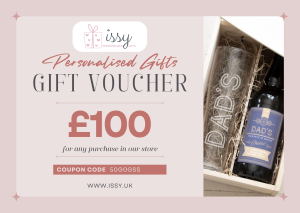 Gift Cards for personalised Products