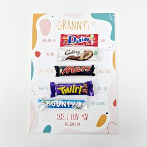 Personalised A3 Pastels Chocolate Board