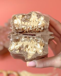 Personalised Belgian Chocolate Pretzilla Bar