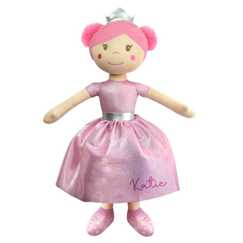 Personalised Pretty In Pink Princess Rag Doll