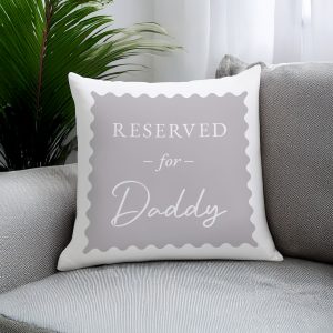 Personalised Reserved For Cushion