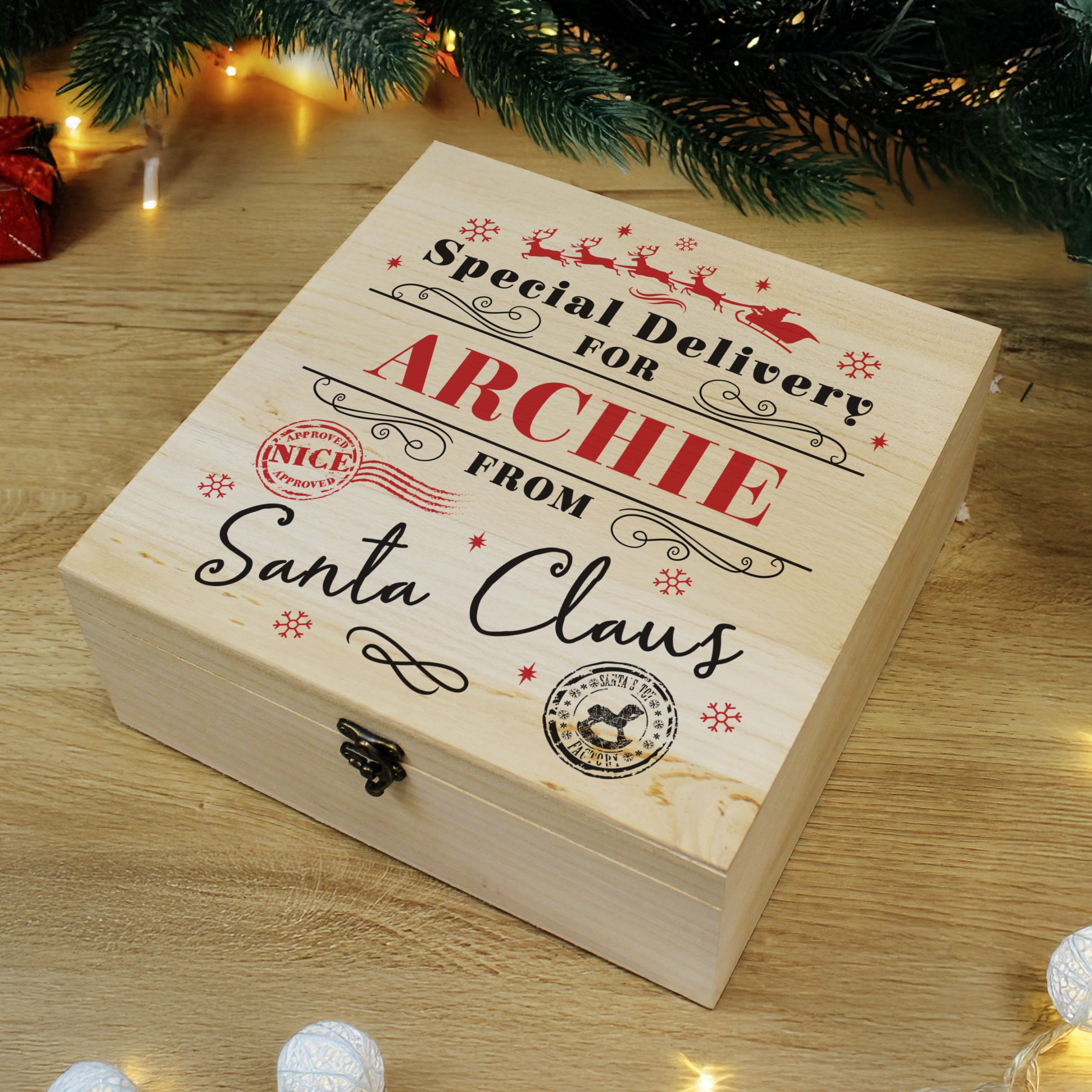 Personalised Special Delivery Christmas Eve Box Personalised Special Delivery Christmas Eve Box