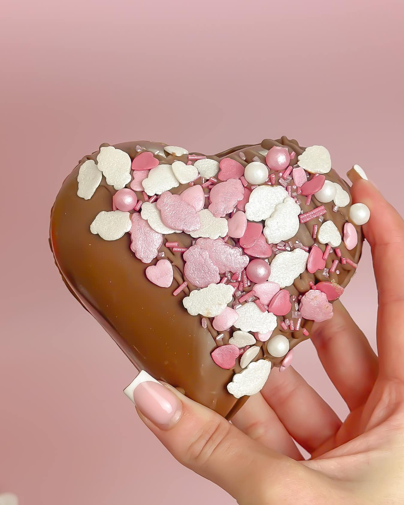 Personalised Mother’s Day Belgian Milk Chocolate Stuffed Hearts Personalised Mother’s Day Belgian Milk Chocolate Stuffed Hearts