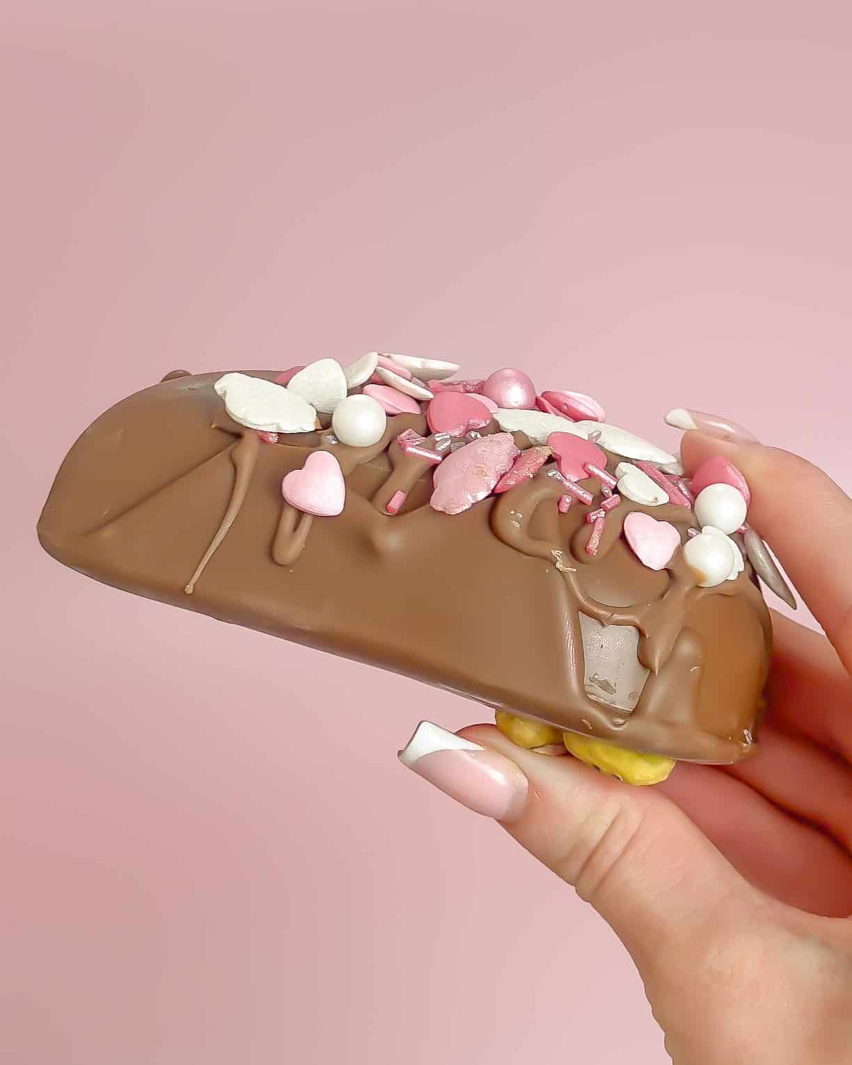 Personalised Mother’s Day Belgian Milk Chocolate Stuffed Hearts Personalised Mother’s Day Belgian Milk Chocolate Stuffed Hearts