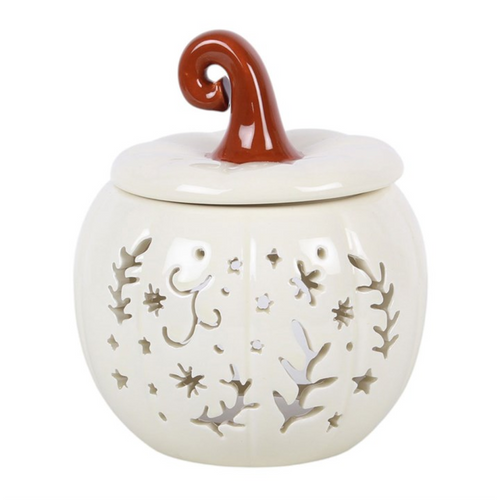 Cream Pumpkin Oil Burner and Wax Warmer Cream Pumpkin Oil Burner and Wax Warmer