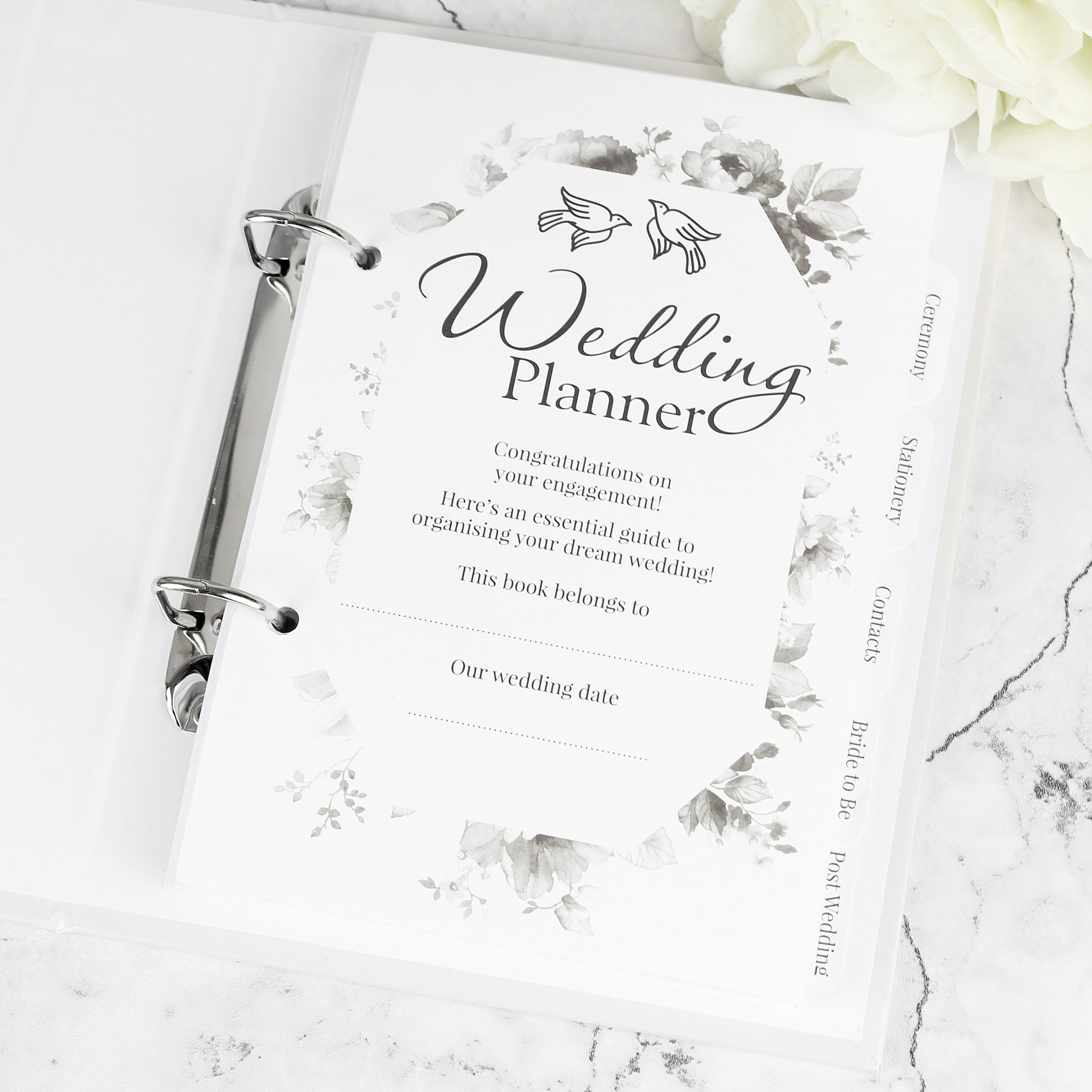 Personalised Autumnal Wedding Planner